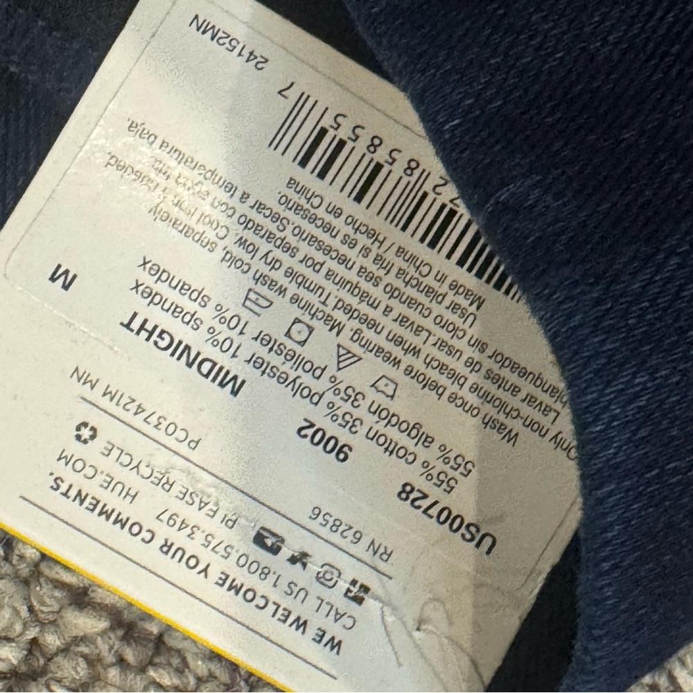 HUE Navy Blue Jeggings - Picture 5 of 6
